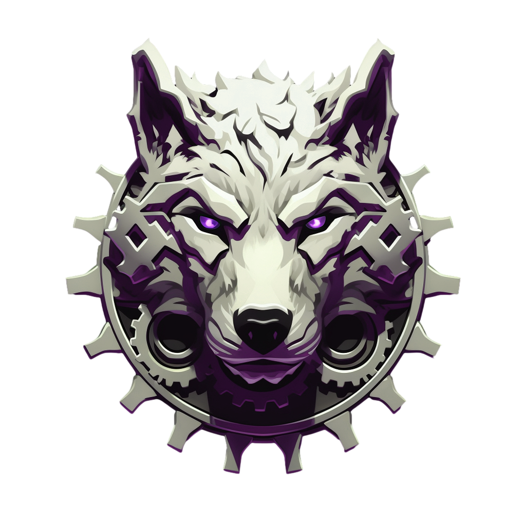 wolf head logo